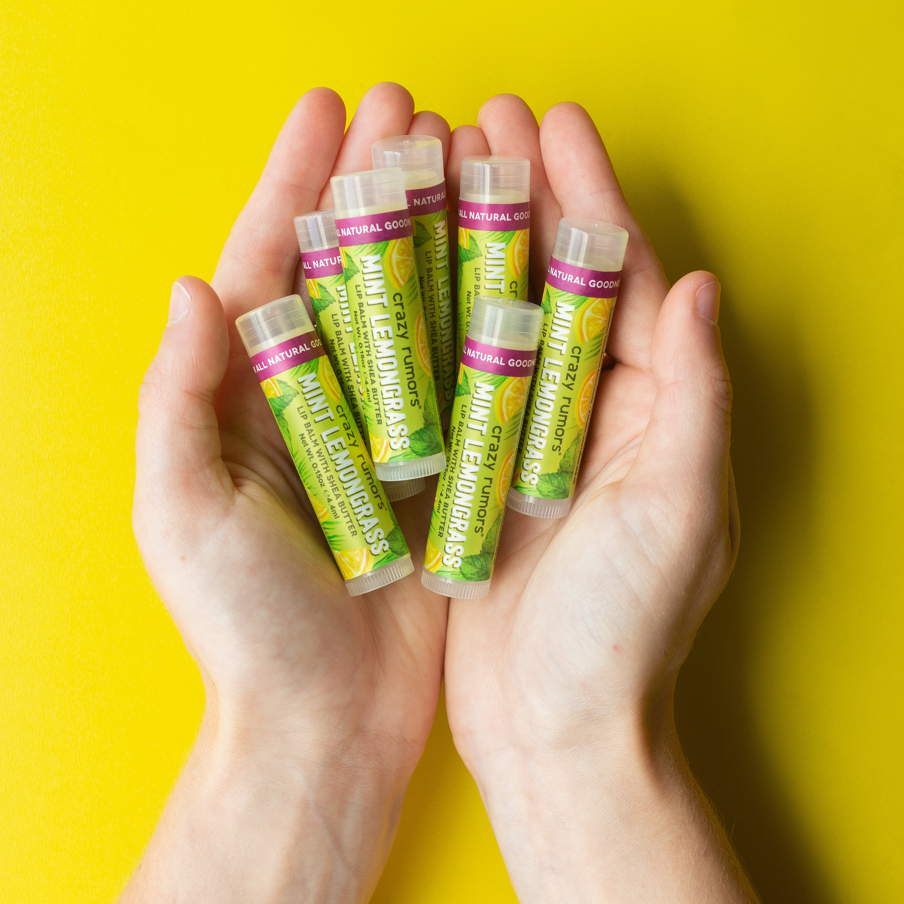Crazy Rumors Mint Lemongrass Lip Balm - 4.2g