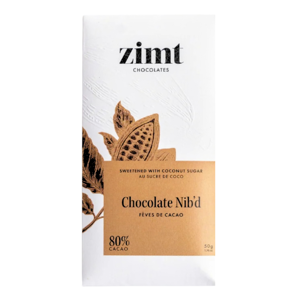 Zimt Chocolate Nib'd Chocolate Bar - 50g