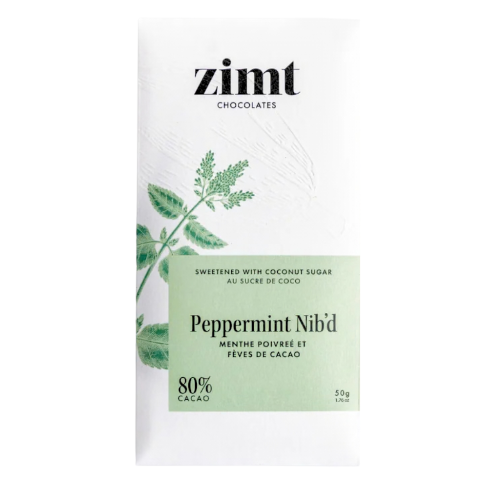 Zimt Peppermint Nib'd Chocolate Bar - 50g