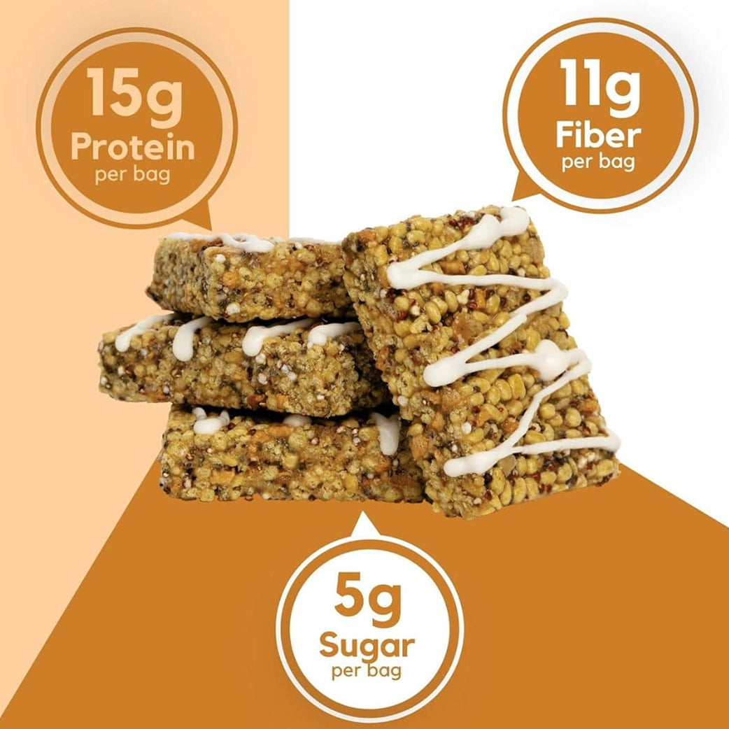 Go! Krisp Apple Salted Caramel Energy Square - 55g