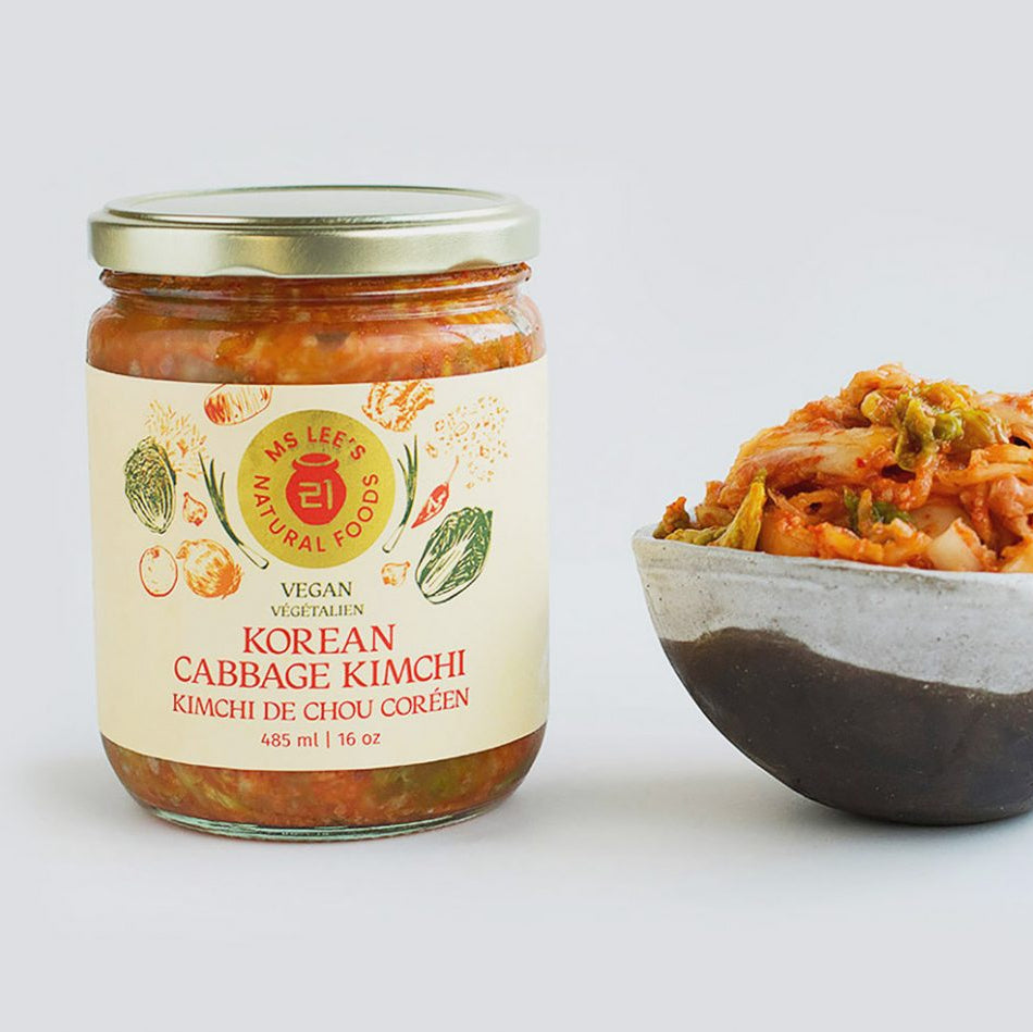 Ms Lee's Natural Foods Korean Cabbage Kimchi - 500 ml