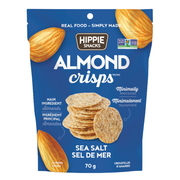 Croustilles aux amandes et fleur de sel Hippie Snacks - 70 g