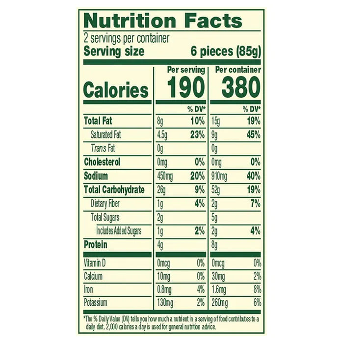 Amy's Vegan Cheeze Pizza Snacks - 170g