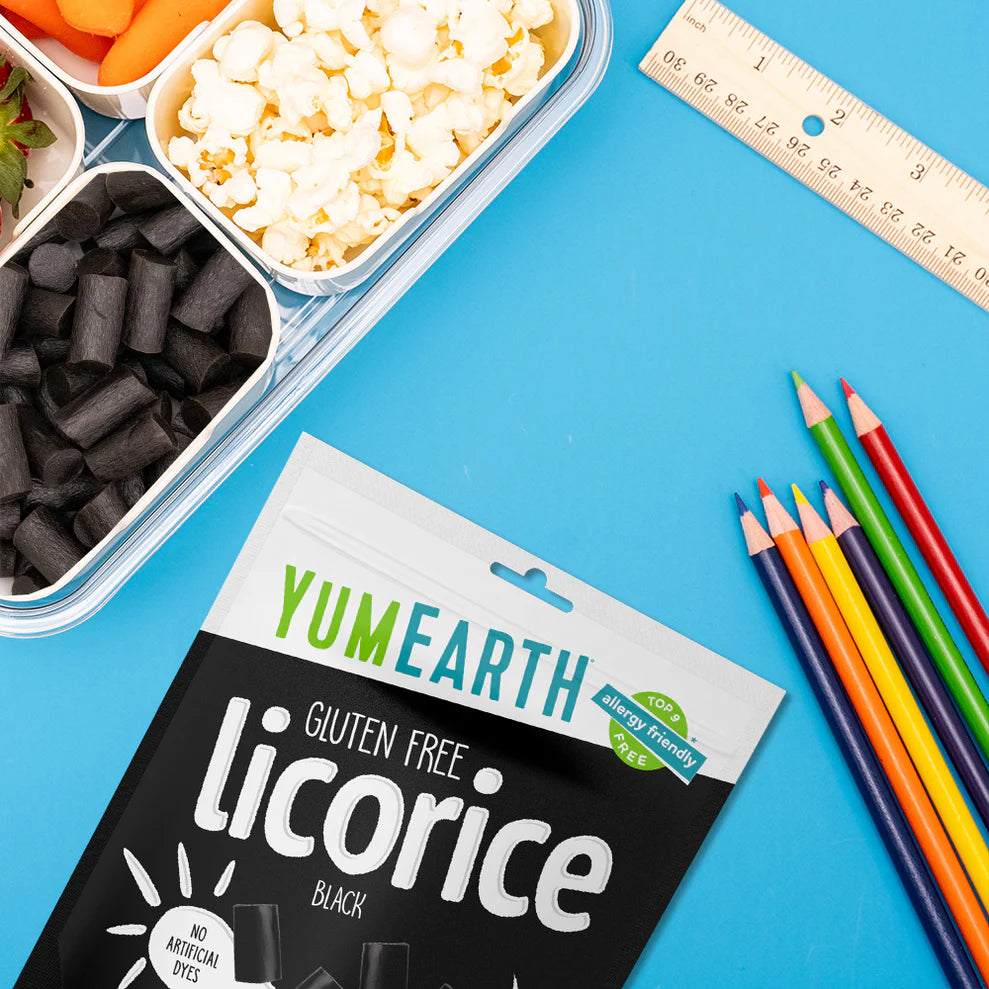YumEarth Réglisse Noire Bio - 142g