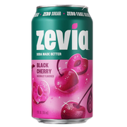 Zevia Black Cherry Zero Sugar Soda - 355ml