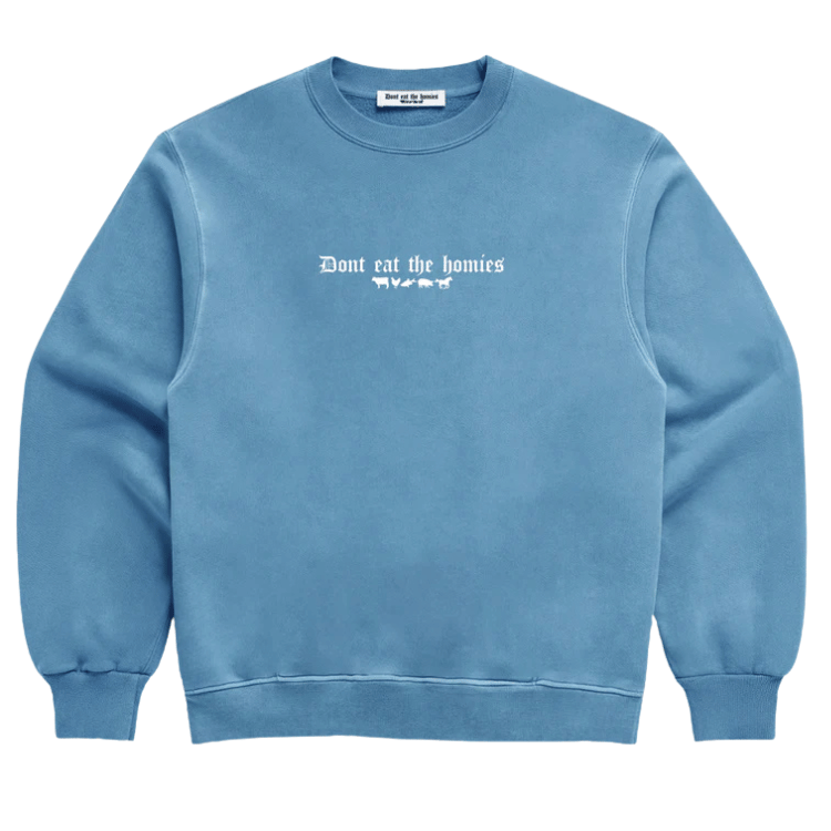 Don't Eat The Homies OG Crewneck - Pebble Blue