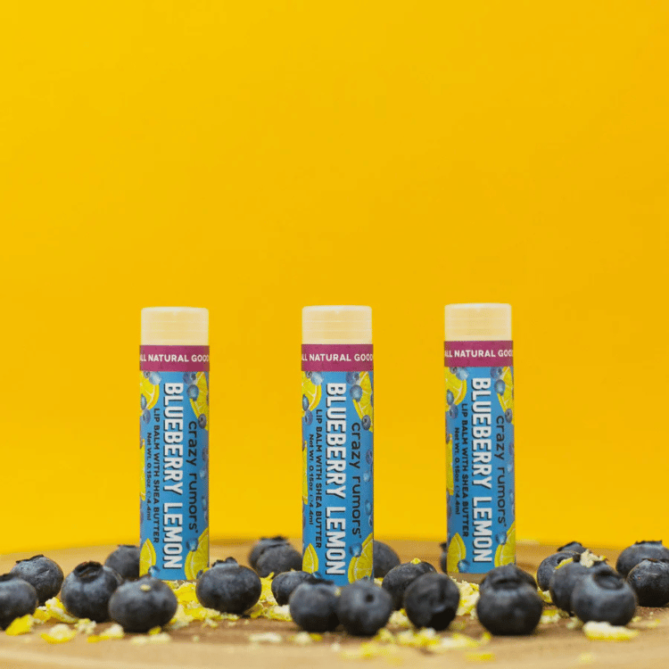 Crazy Rumors Blueberry Lemon Lip Balm - 4.2g