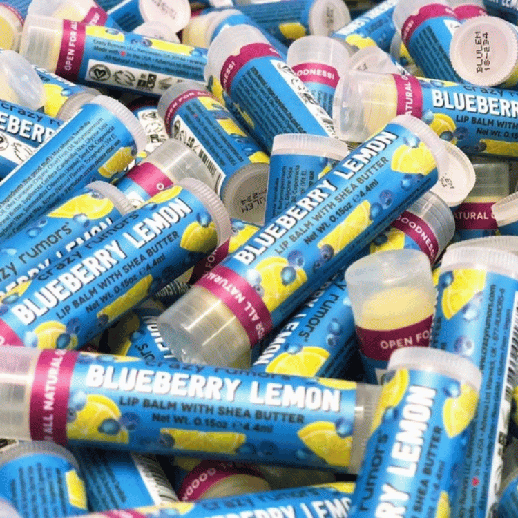 Crazy Rumors Blueberry Lemon Lip Balm - 4.2g