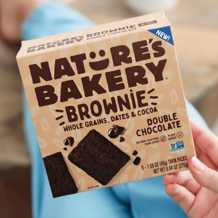 Nature's Bakery Double Chocolate Brownie Bars - 270g