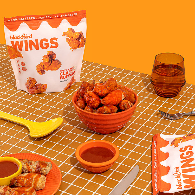 Blackbird Foods Buffalo Wings - 340g
