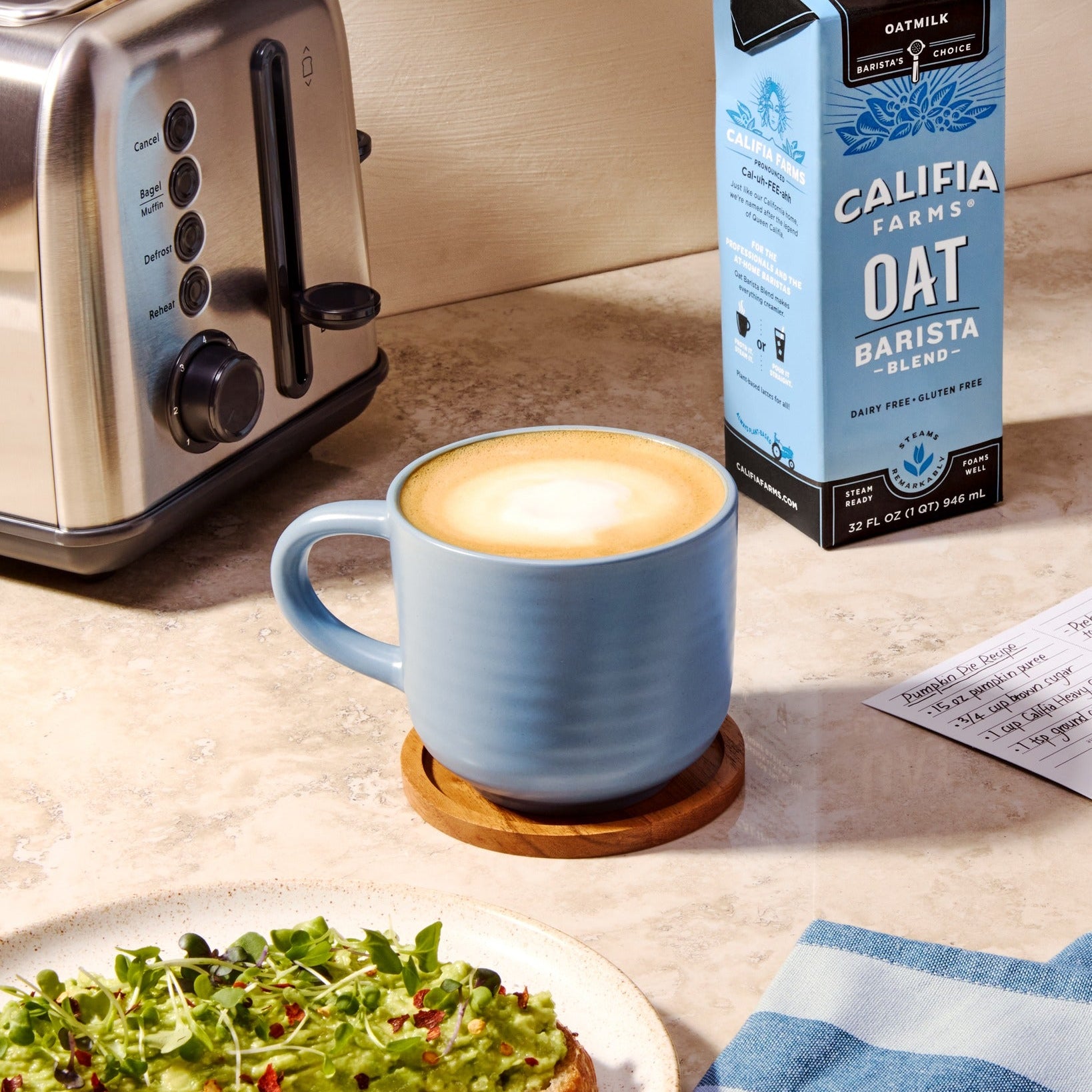 Califia Farms Boisson à l'avoine Barista Blend - 946 ml