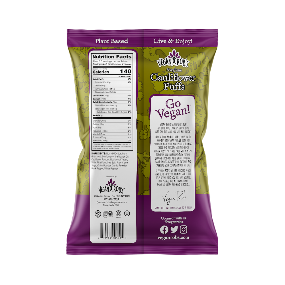 Vegan Rob's Cauliflower Puffs - 99g