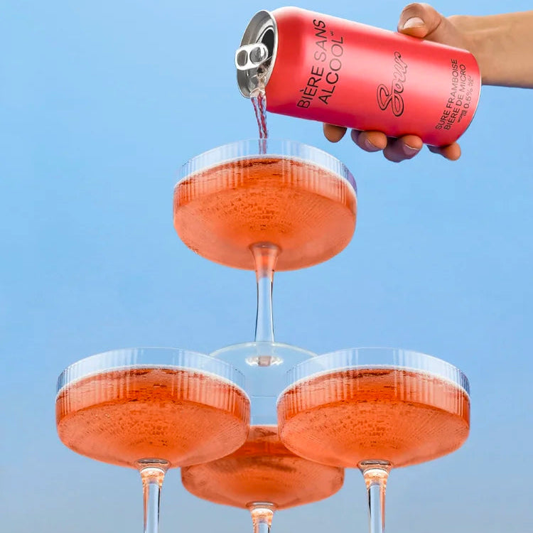 Biere Sans Alcool Non-Alcoholic Raspberry Sour - 473ml