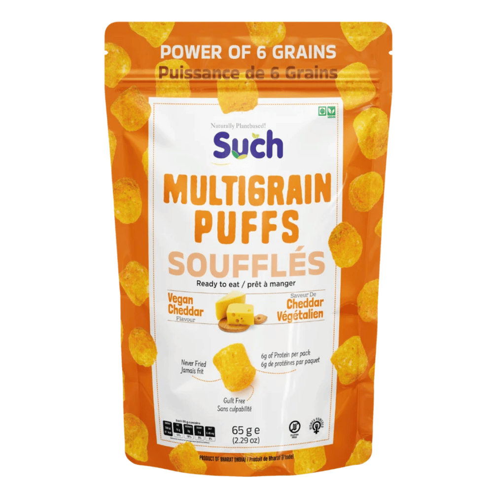 Such Foods Vegan Cheddar Puffs - 65g