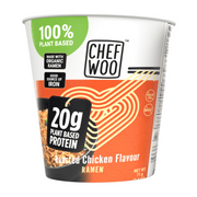 Chef Woo Vegan Roasted Chicken Flavour Ramen Cup - 71g