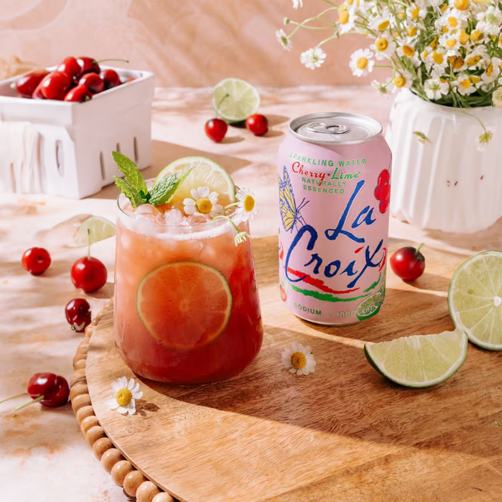 La Croix Cherry Lime Sparkling Water - 355ml