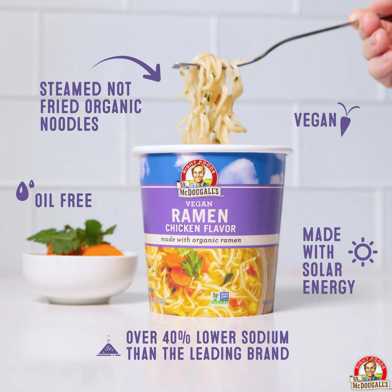 Dr. McDougall's Chicken Ramen Cup - 50g