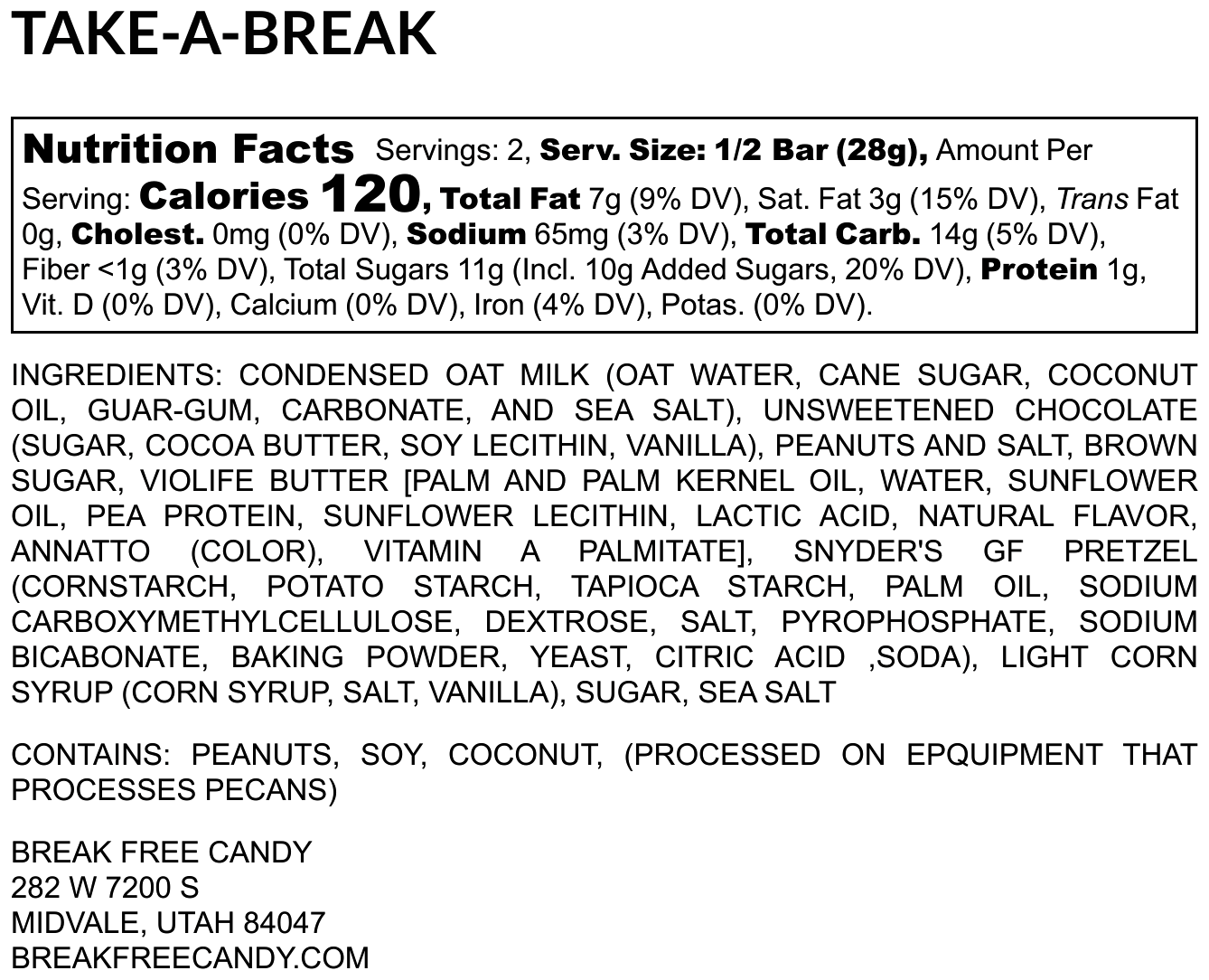 Barre de bonbons Go Max Go Major