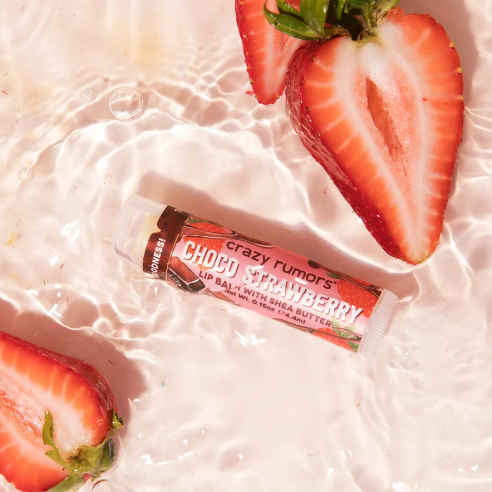 Crazy Rumors Choco Strawberry Lip Balm - 4.2g