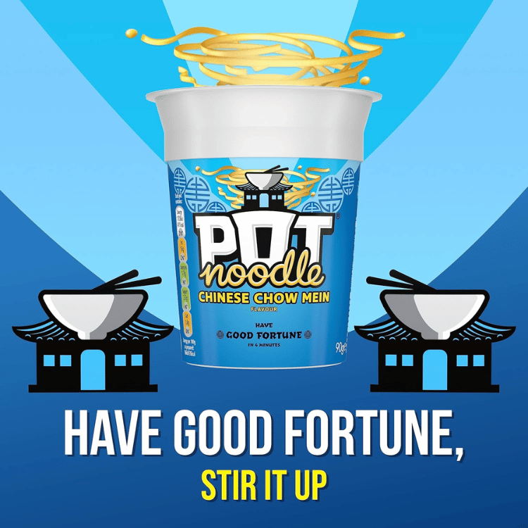 Pot Noodle Chow Mein - 90g