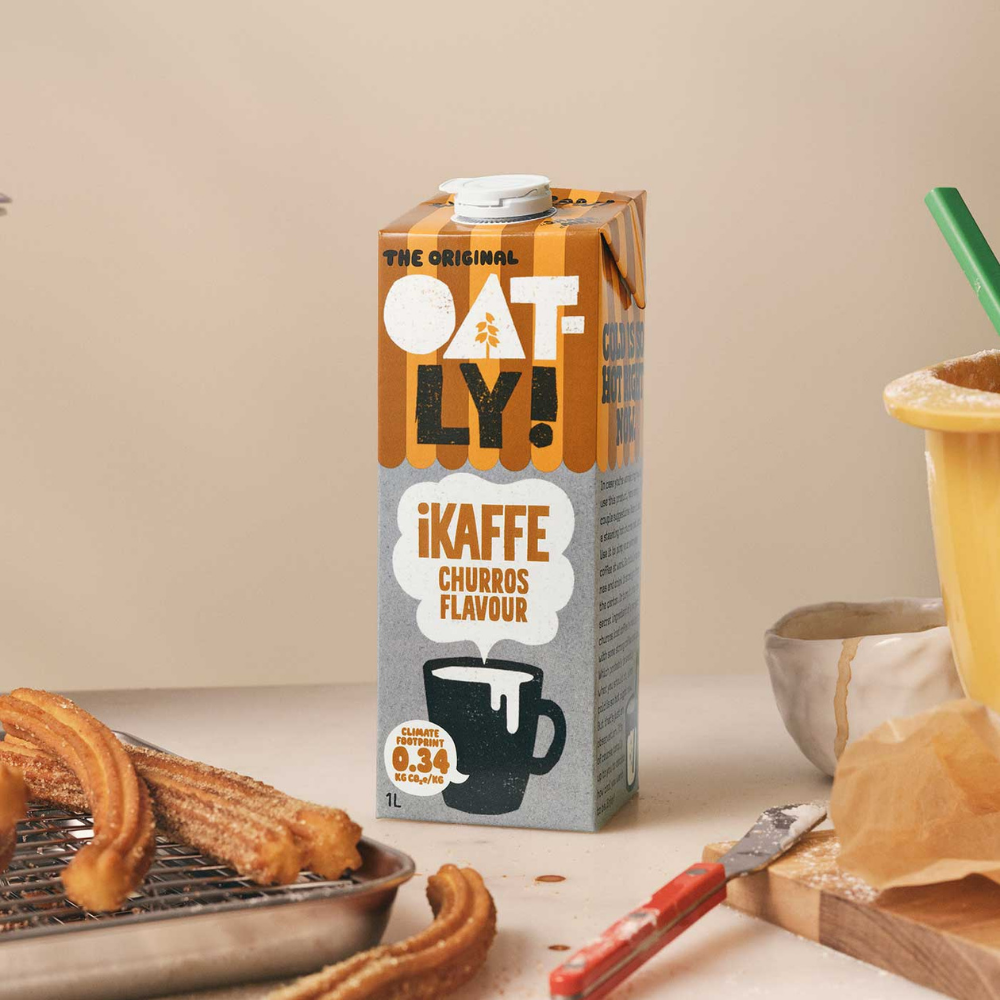 Lait d'avoine Oatly Barista (Lait de longue conservation) - 946 ml