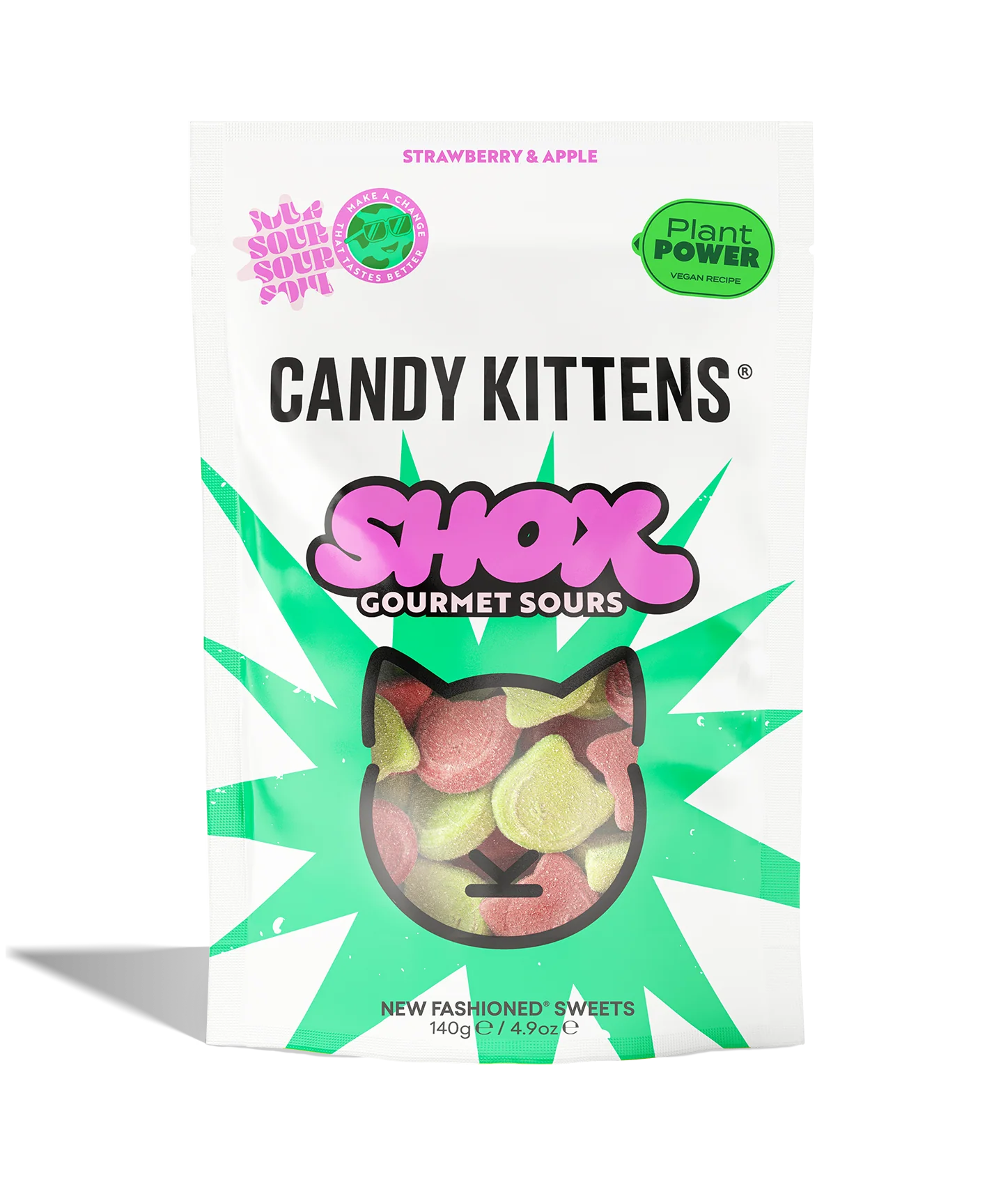 Candy Kittens Shox Gourmet Gummies - 140g