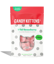 Candy Kittens Wild Strawberry Gummies - 140g