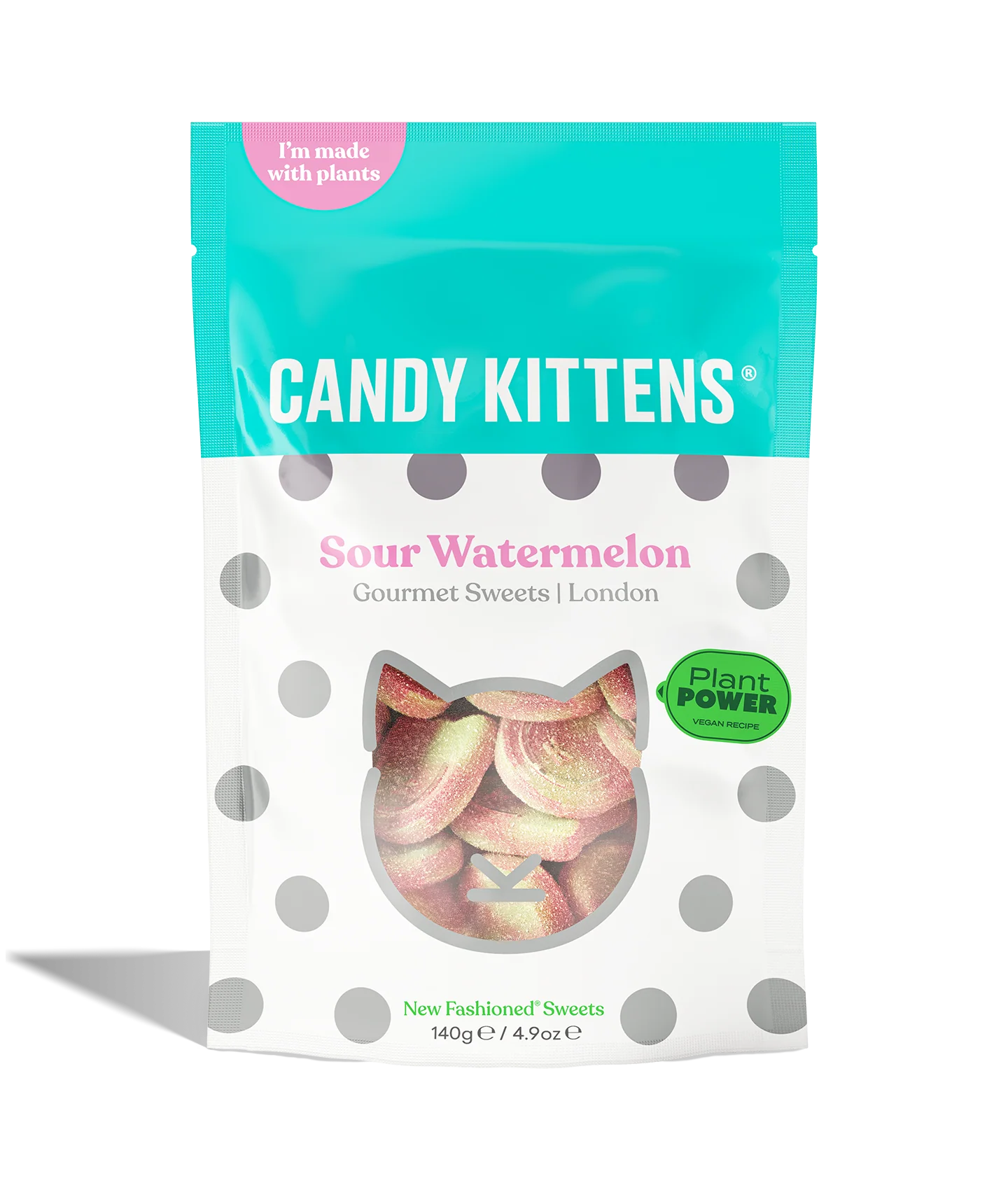 Candy Kittens Sour Watermelon Gummies - 140g