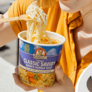 Tasse de ramen au poulet Dr. McDougall's - 50g