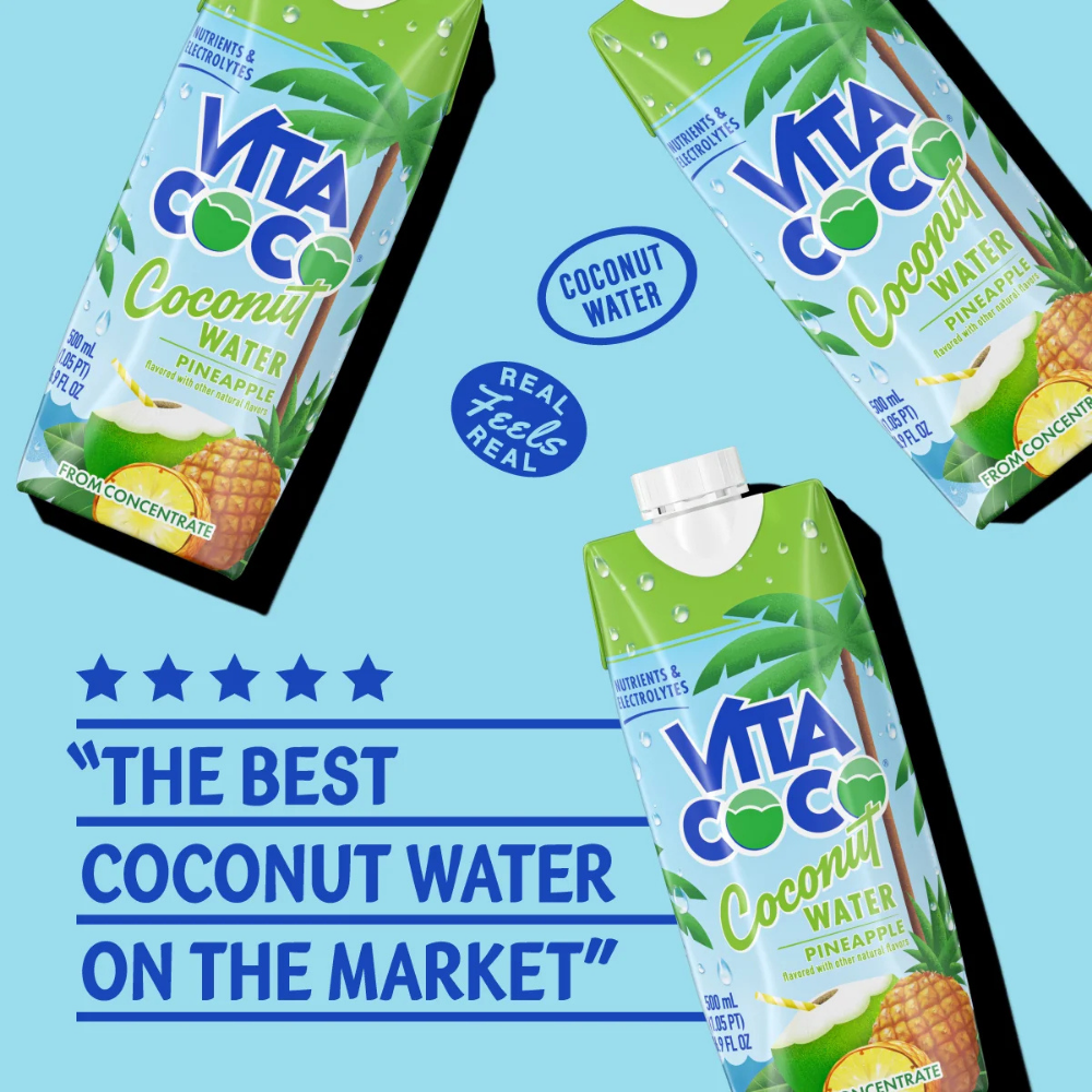 Vita Coco Pineapple Coconut Water - 500ml