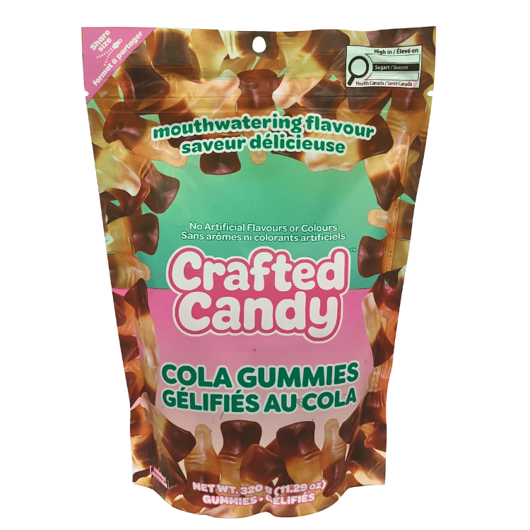 Crafted Candy Vegan Cola Gummies - 320g