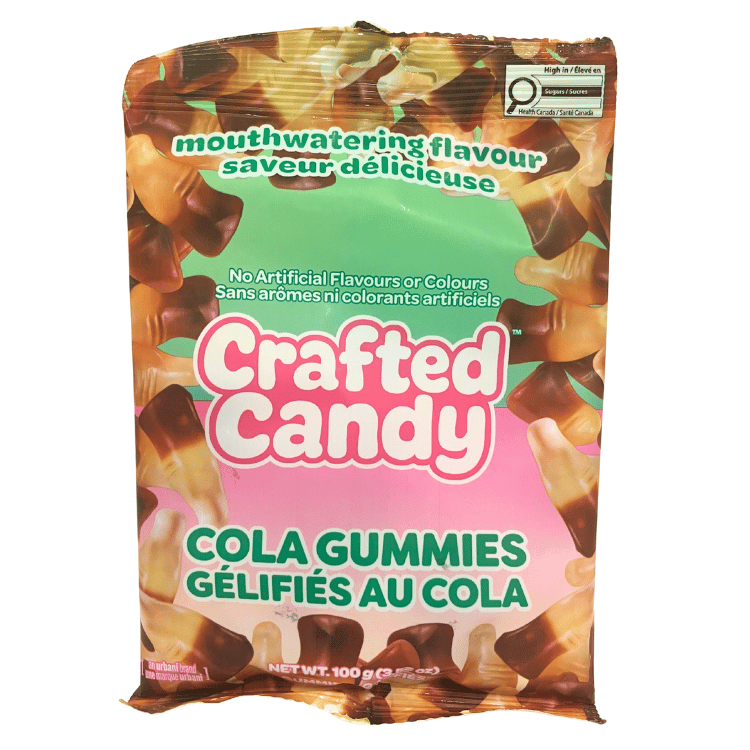 Crafted Candy Vegan Cola Gummies - 100g