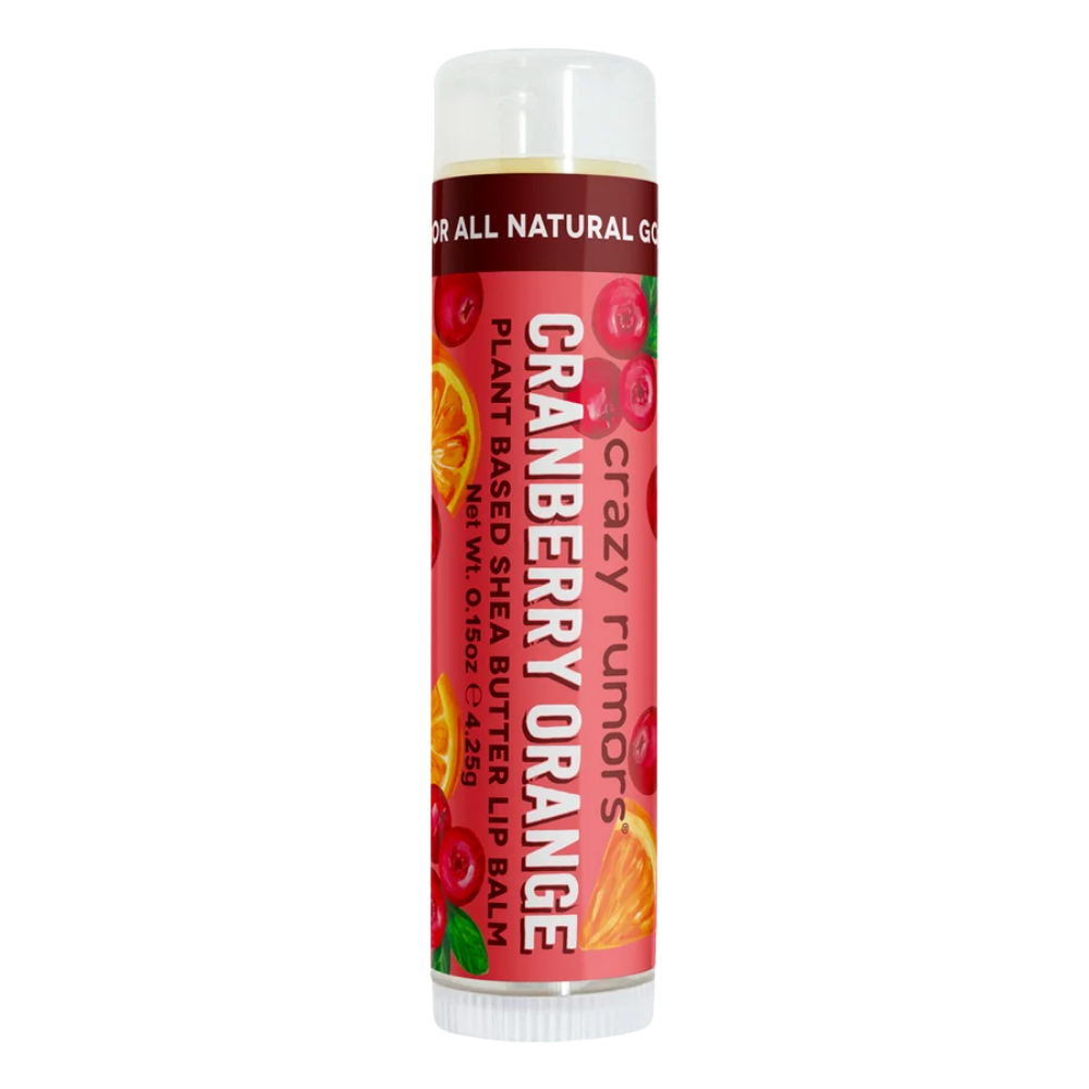 Crazy Rumors Cranberry Orange Lip Balm - 4.2g
