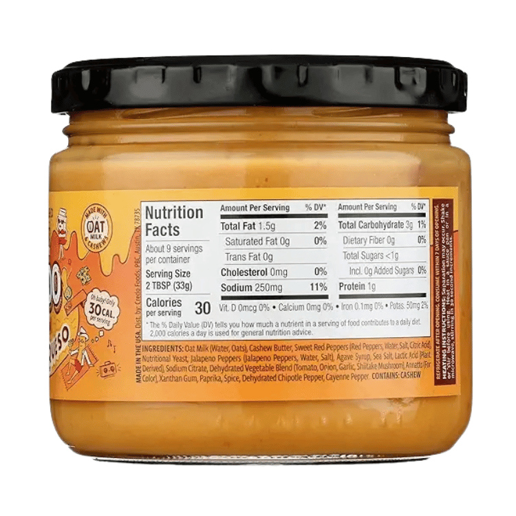 Credo Medium Oat Milk Queso Dip - 312g