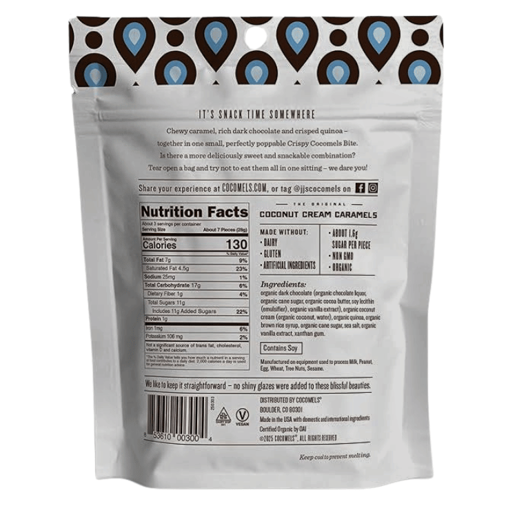 Cocomels Crispy Caramel Chocolate Covered Bites  - 99g