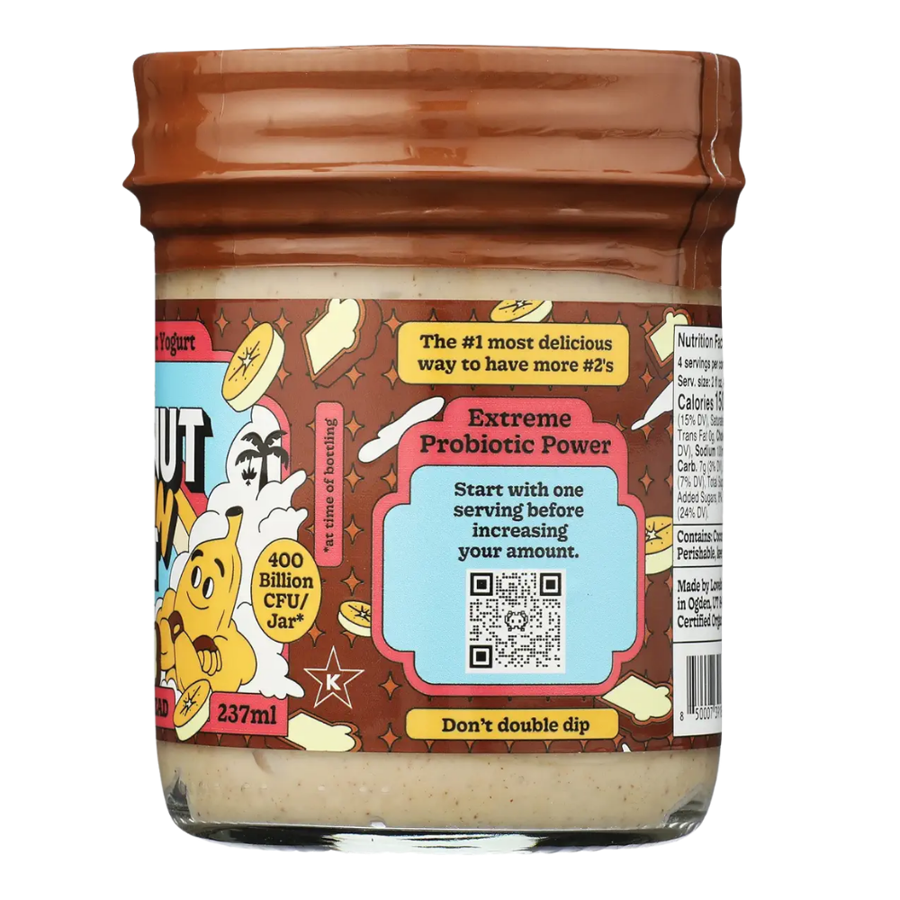 Coconut Cult Banana Bread Probiotic Yogurt - 237g