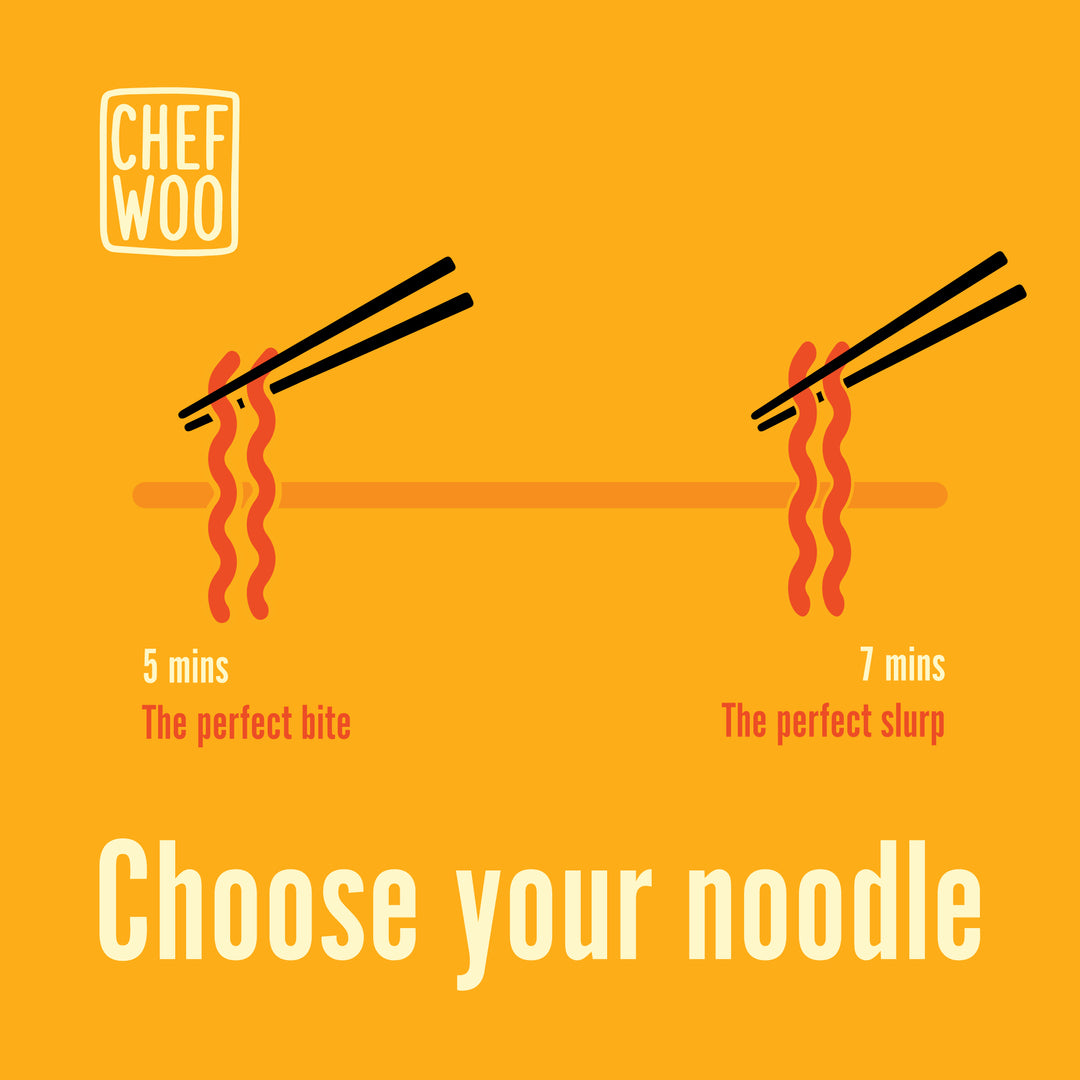 Chef Woo Vegan Braised Beef Flavour Ramen - 85g