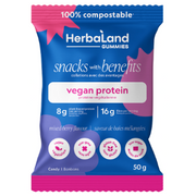 Herbaland Snacks With Benefits Mixed Berry Vegan Protein Gummies - 50g