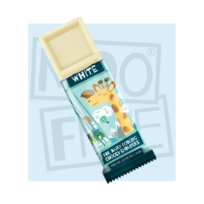 Moo Free White Chocolate Mini Bar - 20g