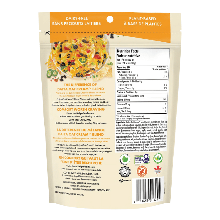 Planche à Découper Cheddar Daiya - 200g