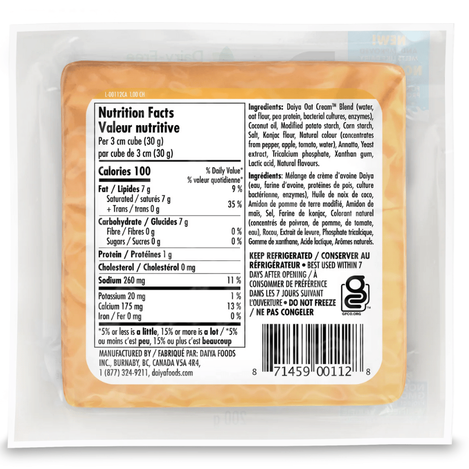 Daiya Cheddar Block - 200g