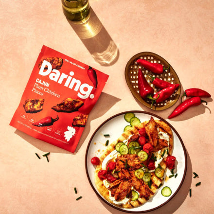 Daring Cajun Plant-Based Chicken Pieces - 227g