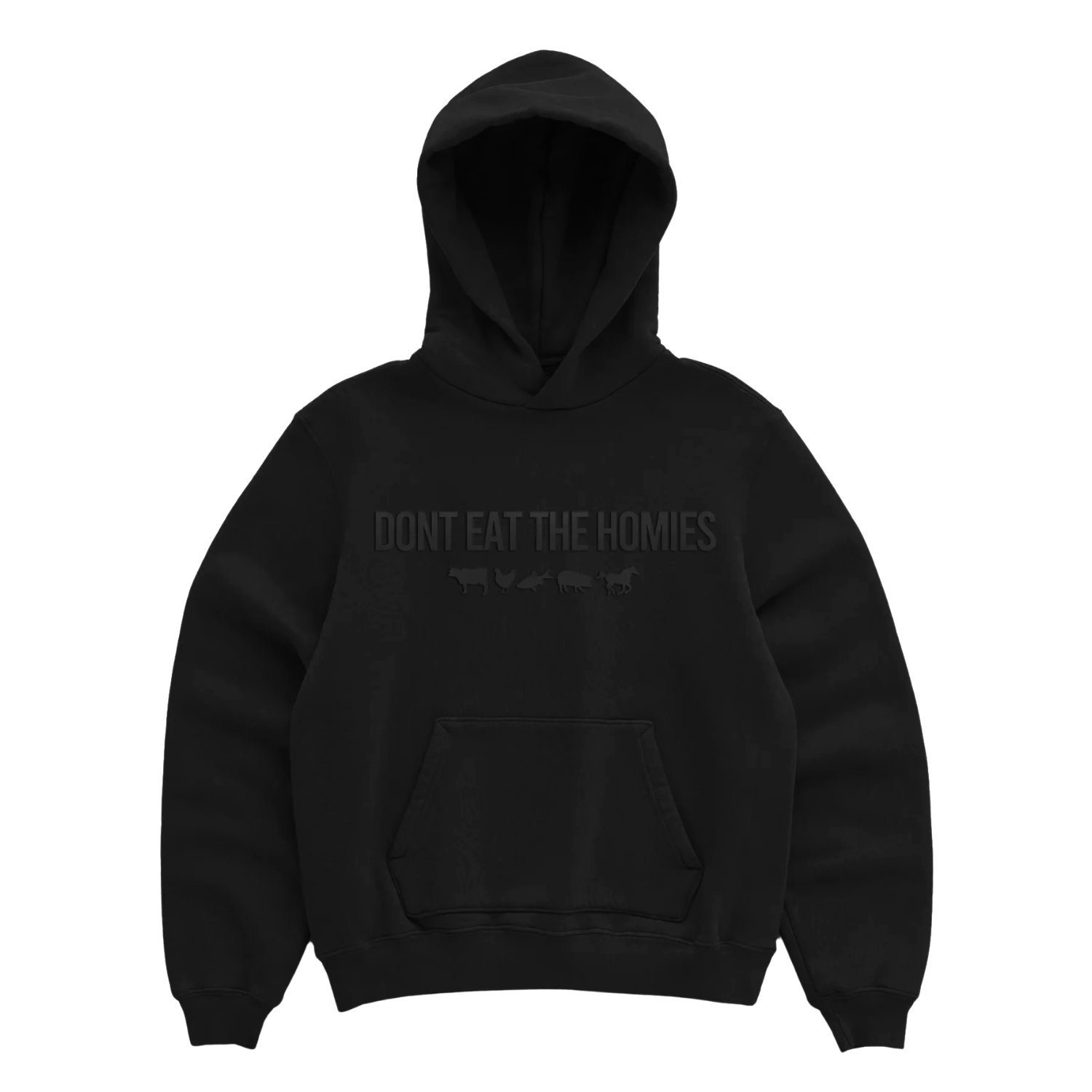 Don't Eat The Homies 3D Hoodie - Black