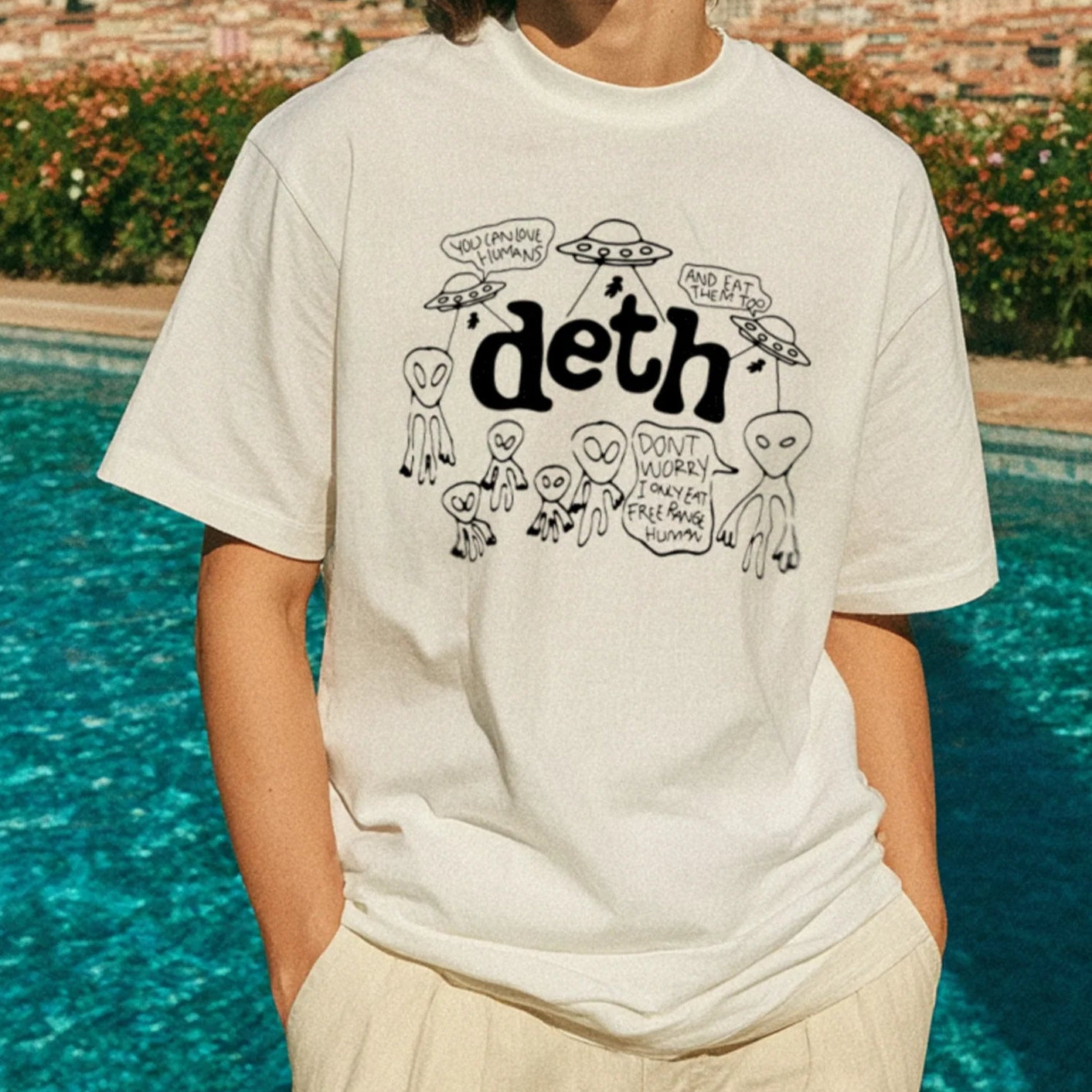 Don't Eat The Homies 'Alien Doodle' T-Shirt