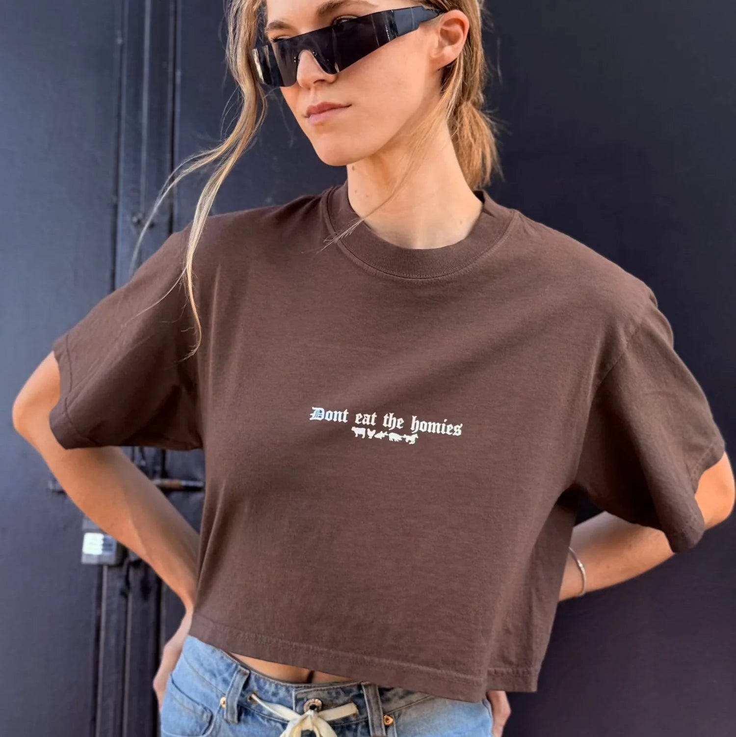 Don't Eat The Homies 'Cropped OG' T-Shirt