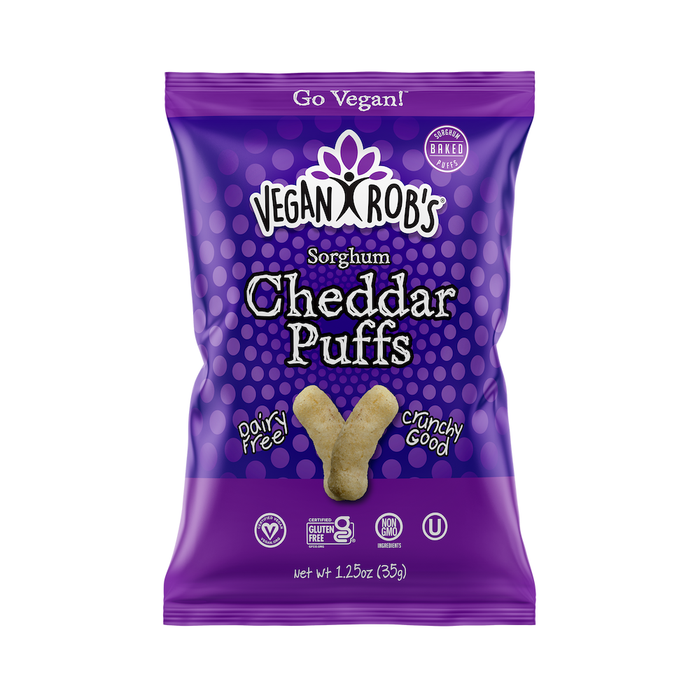 Vegan Rob's Dairy Free Cheddar Puffs - 99g