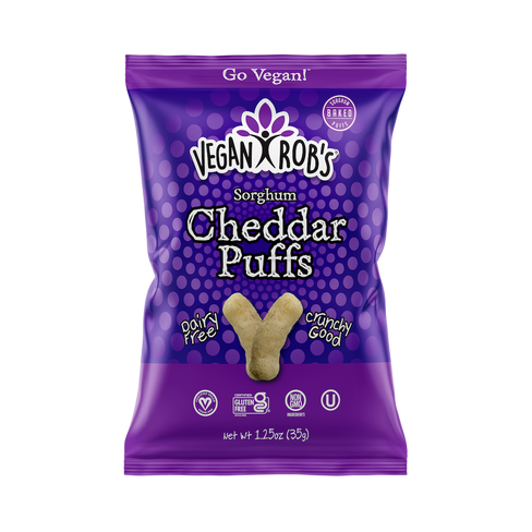 Vegan Rob's Dairy Free Cheddar Puffs - 99g