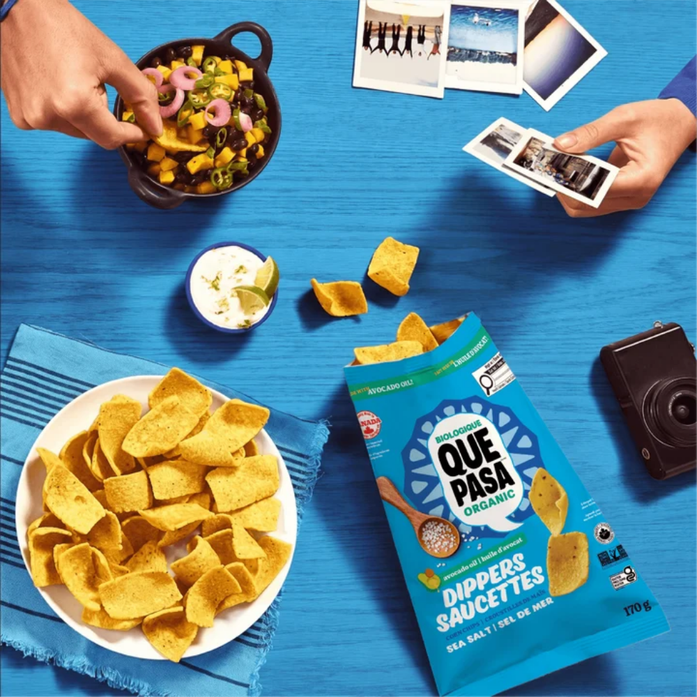 Que Pasa Sea Salt Dippers Corn Chips - 170g
