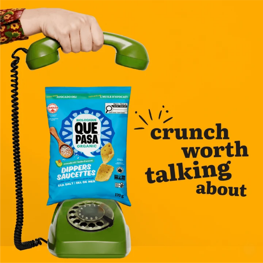 Que Pasa Sea Salt Dippers Corn Chips - 170g