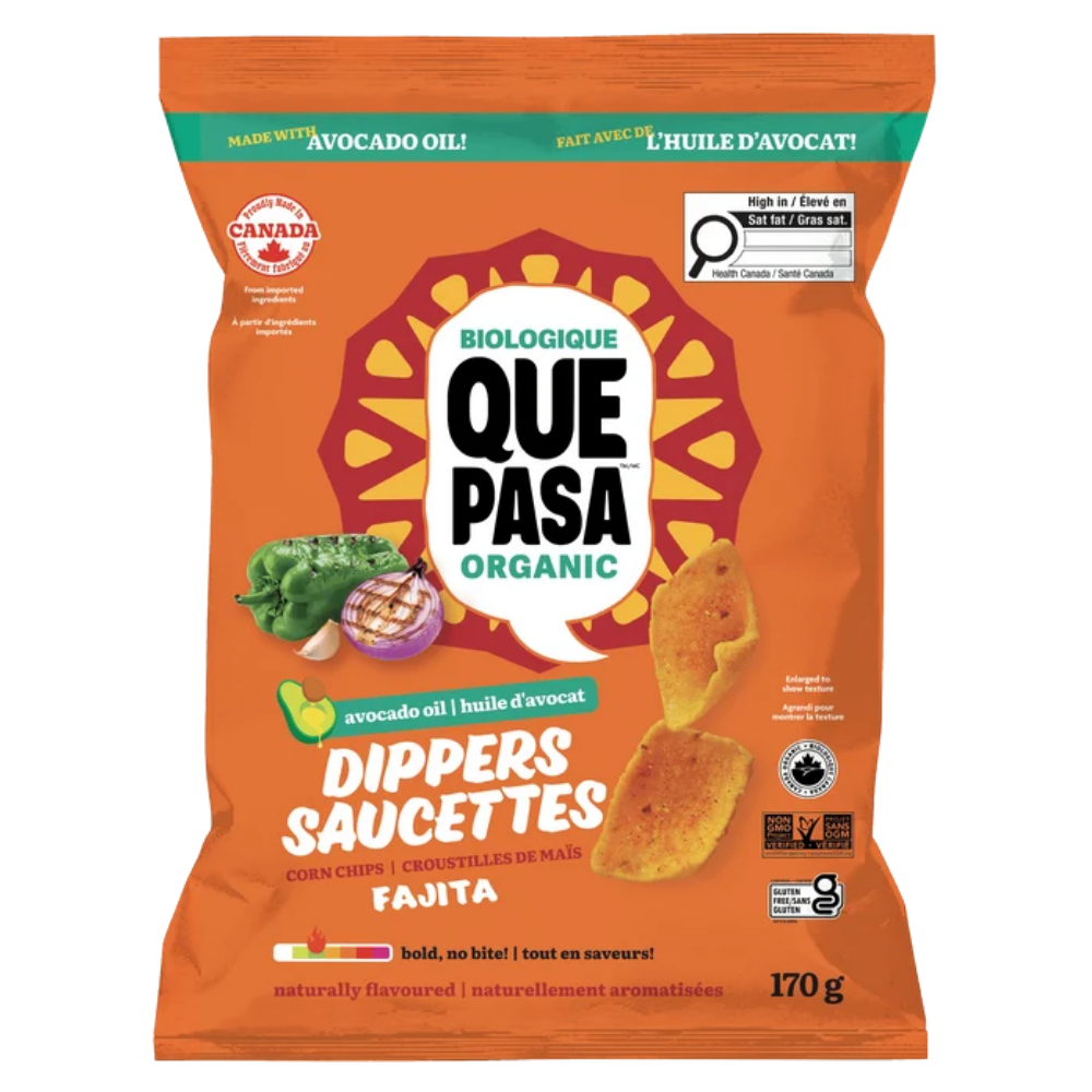 Que Pasa Fajita Dippers Corn Chips - 170g